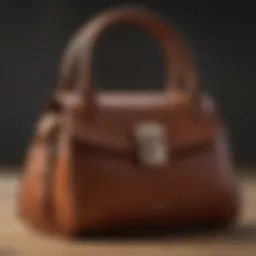 Exquisite Demellier London Handbag in Luxurious Leather
