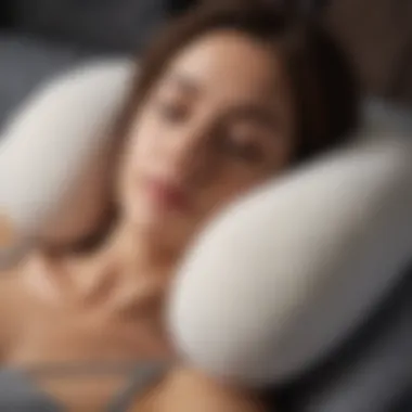 Indulgent Comfort for Deep Sleep Luxurious Memory Foam Neck Pillow