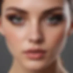 Visual palette showcasing shades suitable for neutral undertones