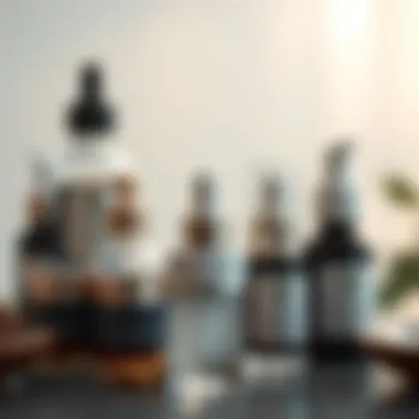 Serums: Targeted Treatment for Specific Concerns A visually appealing assortment of serums with active ingredients