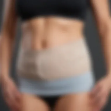 Variety of Maternity Belly Support Band Styles Different styles of maternity belly support bands displayed on a neutral background