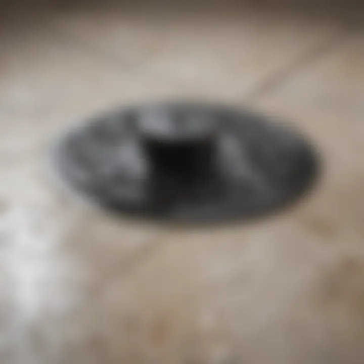 Functional shower drain cover for efficient drainage