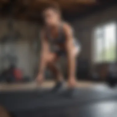 Creative bodyweight exercises for home gym setup