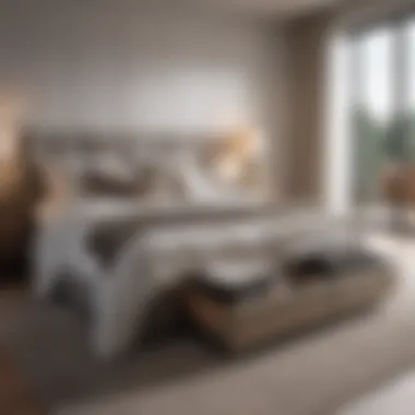 Elegant Storage Integration for Luxe Living Luxurious Bedroom Setting with Storage Bed
