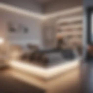 Innovative Space Optimization for Urban Dwellers Multi-functional Storage Bed in Modern Interior