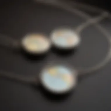 Intertwined Map Necklaces Two intertwined map necklaces