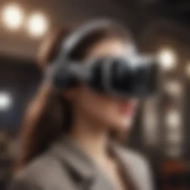 Virtual reality glasses for shared experiences