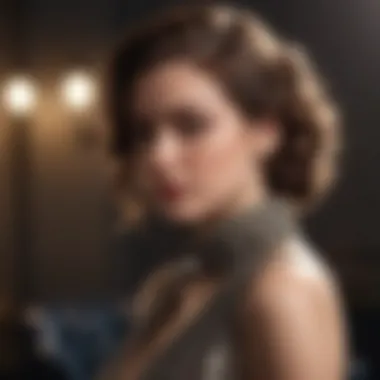Timeless Glamour: Pascal Shoulder Plush Modern Vintage Fusion Modern Twist on Vintage Glamour with Pascal Shoulder Plush