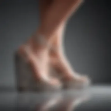 Contemporary Elegance Redefined Modern Twist on Wedge Heels by Kate Middleton