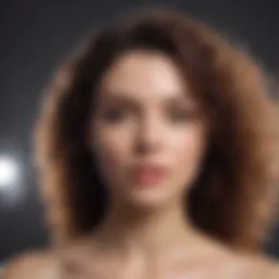 Natural oil application to tame frizz