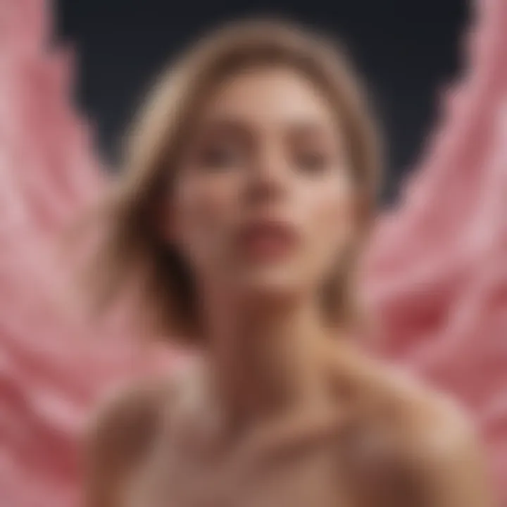 An abstract representation of emotional turbulence and longing.