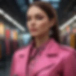 A vibrant display of diverse clothing styles showcasing individual aesthetics