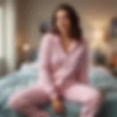 Person enjoying leisure time while wearing Old Navy onesie pajamas