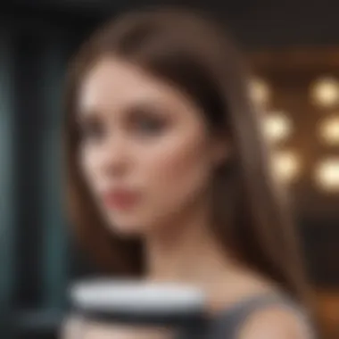 Ceramic Technology for Healthier Styling Advanced hair straightener technology showcasing ceramic plates