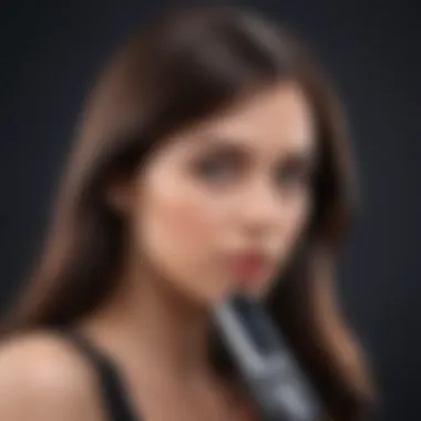 Precision Temperature Control for Optimal Results Hair straightener with temperature control settings