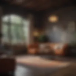 A cozy setting for deep conversations