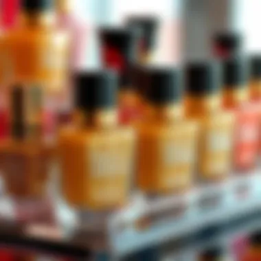 Sally Hansen Nail Polish Collection Display of various Sally Hansen nail polish colors including Gold Glitter