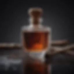 Aromatic essence of sticks in infused oil