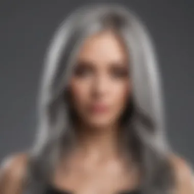 Seamless Blending Techniques for Grey Hair Extensions