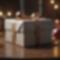 Elegant gift wrapping with a personal touch