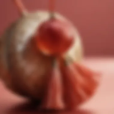 Sensual Silk Tassel Attached to Ben Wa Pleasure Balls Sensual Silk Tassel Attached to Ben Wa Pleasure Balls