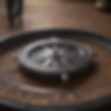Aligned Life Paths A compass pointing towards a shared future