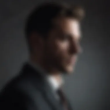 Uncover Personal Insights Silhouette of a man sharing personal stories