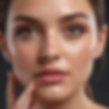 Effective Skincare Routine for Oily Nose Illustration of skincare routine steps for oily nose