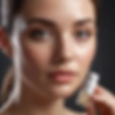 Product Solutions for Oily Nose Management Variety of skincare products for oily skin