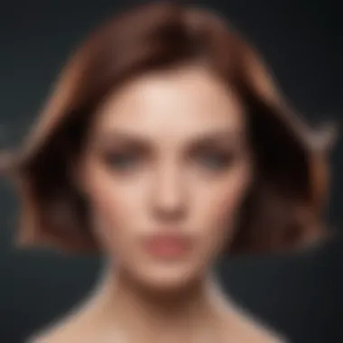 Sleek Sophistication Sleek hair color transformation
