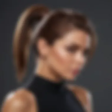 Lisa Rinna's Sleek Ponytail Hairstyle