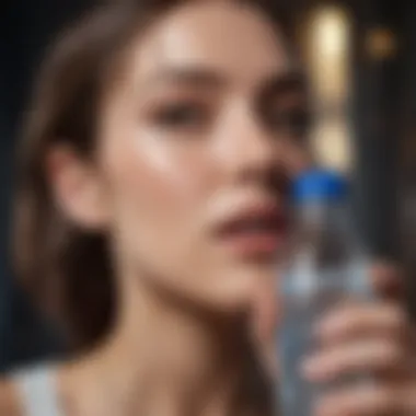 Hydration: A Key Element in Hangover Recovery Hydrating beverage to combat hangover