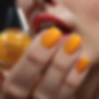 Sunlit Citrus OPI Nail Polish Color