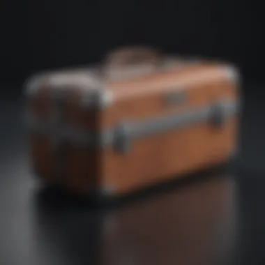 Sustainable Design in Modern Vanity Cases Sustainable design elements in a modern vanity case