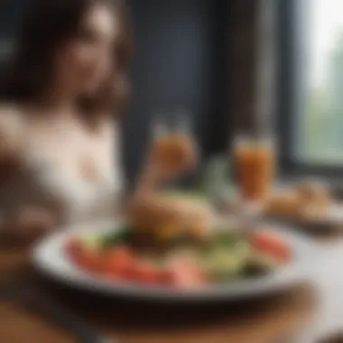 Nutritious Meal Choices Healthy meal options to complement thigh fat reduction efforts