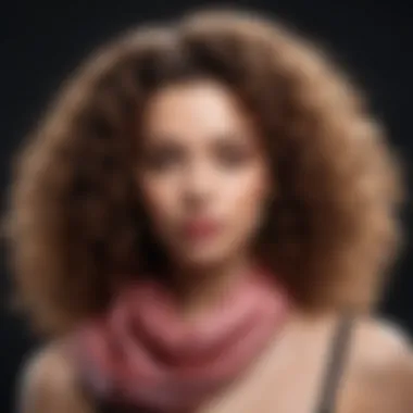 Silk Scarf Method for Beautiful Curls Silk scarf method for achieving beautiful curls