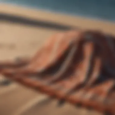Stylish Patterned Blanket for Sandy Areas Stylish patterned blanket for sandy areas
