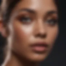 Diverse shades of stick foundation for black skin