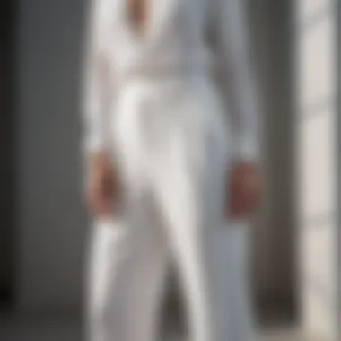 Sustainability in White Flowy Trousers Sustainable fabric options for white flowy trousers