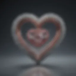 An elegant display of various types of jewelry symbolizing love and commitment