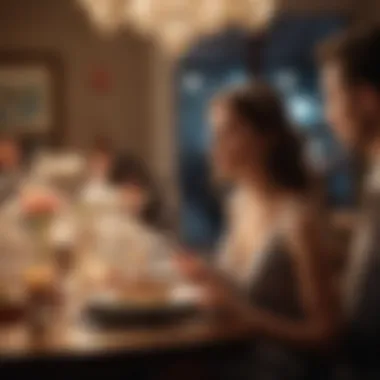 Experiential Birthday Celebration An elegant setting for a surprise birthday dinner