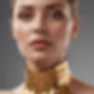 Golden Elegance for Rejuvenated Neck Luxurious neck cream with gold-infused ingredients