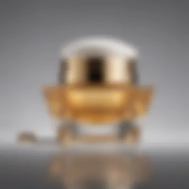 Opulent Elixir for Youthful Neck Luxurious neck cream in elegant packaging