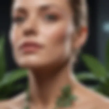 Botanical Bliss for Wrinkle-Free Neck Organic neck cream with botanical extracts and natural ingredients