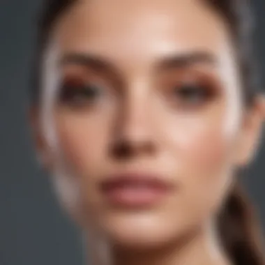 Radiant Skin with Makeup Remover Glowing skin after using pharmacy makeup remover as part of skincare routine