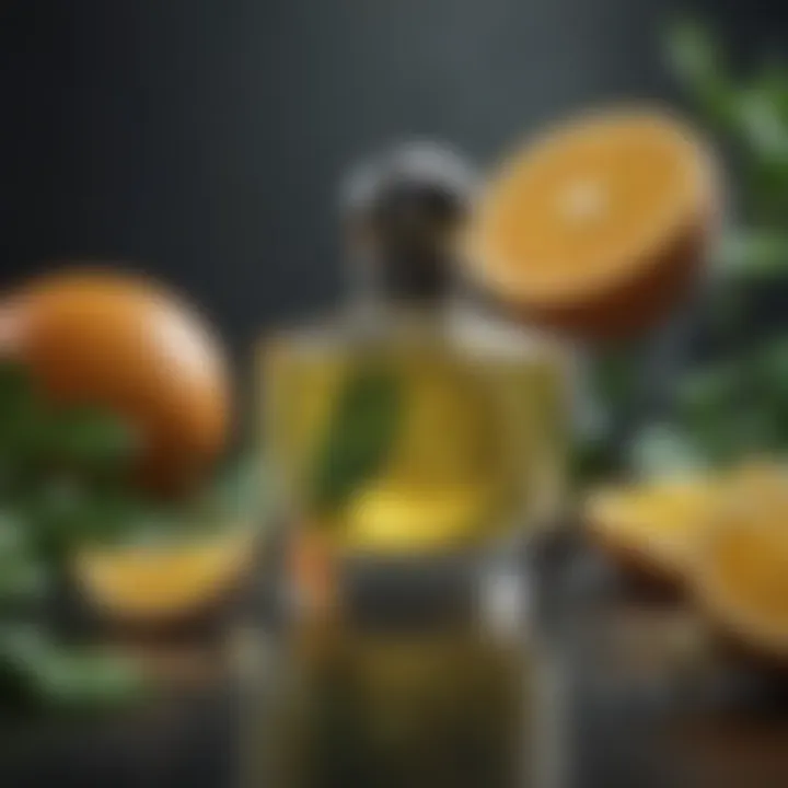 Fresh Citrus and Green Notes in Perfume