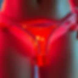 Illustration depicting the symptoms of bacterial vaginosis