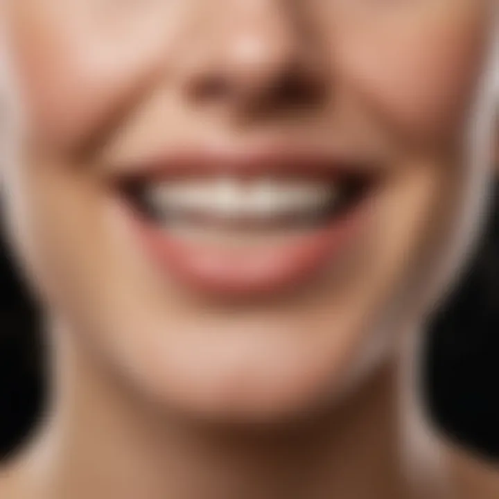 An illustration depicting the long-term effects of dental veneers on smile health and appearance.