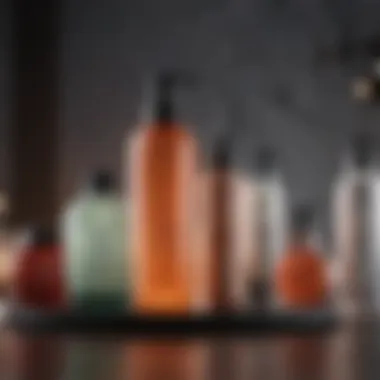 Choosing the Right Hair Care Products Essential hair care products displayed
