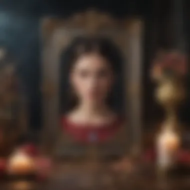 Mirror of Fate: Revealing Your Inner Attributes and Futures Tarot Card Reflecting Inner Attributes and Potential Futures